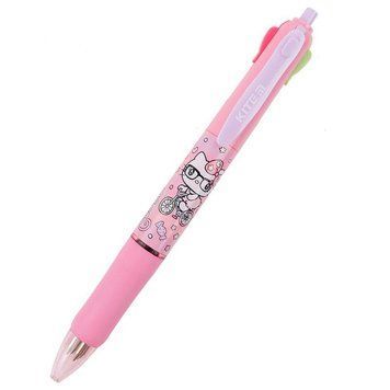 Ручка кулькова Kite Hello Kitty синя 0.5 мм автоматична 4 кольори (HK23-067) HK23-067 фото