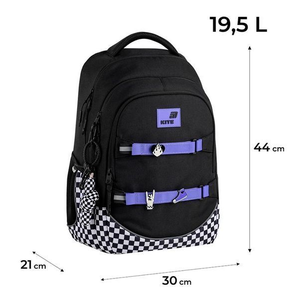 Рюкзак шкільний Kite Education Teens Driving Mood (K26-727L) K26-727L фото